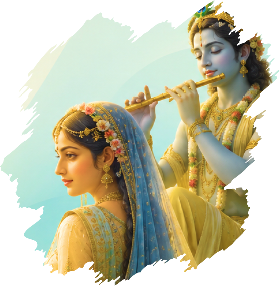 Shri Radha and Shri Krishna Devotion